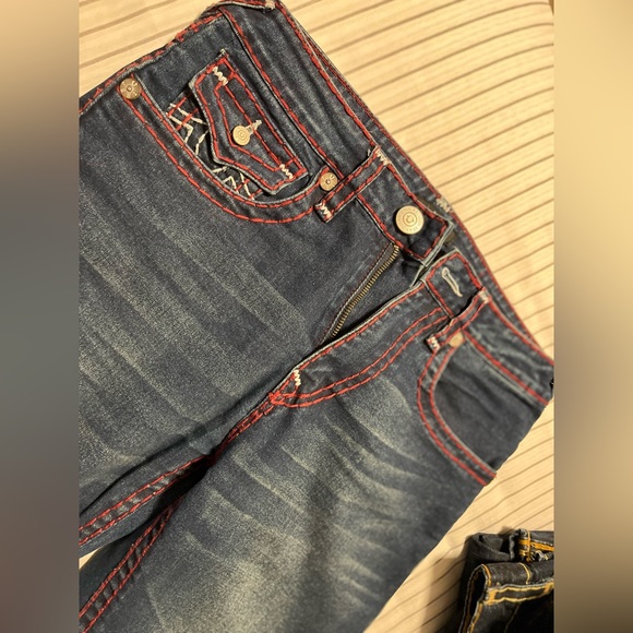 RICKY SUPER T STITCH STRAIGHT JEAN - Picture 2 of 5